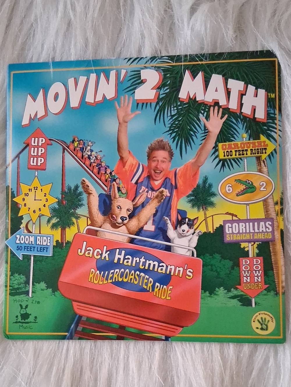 Jack Hartman Movin' 2 Math Rollercoaster Ride Music CD